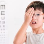 上和眼镜