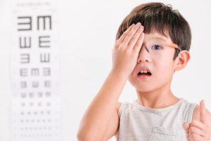 上和眼镜
